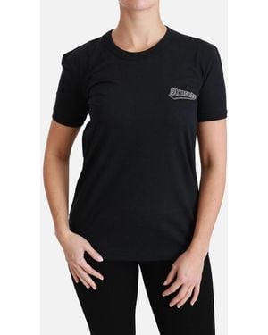 Dolce & Gabbana Dolce Gabbana Amore Tshirt - Black