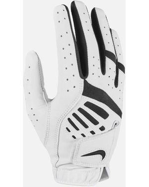 Nike Ladies Dura Feel Ix Right Hand Golf Glove - White