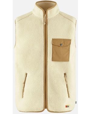 Fjallraven Vardag Pile Fleece Gilet - Natural