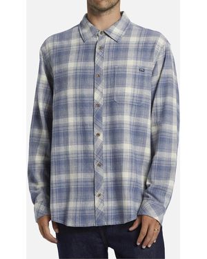 Billabong Coastline Flannel Shirt - Blue