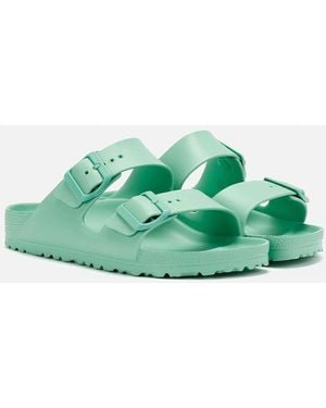 Birkenstock Arizona Eva Narrow Bold Jade Sandals - Green