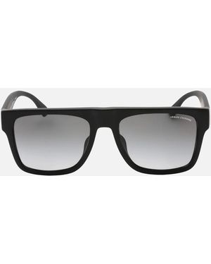 ARMANI EXCHANGE Gradient Lens Matte Sunglasses - Brown