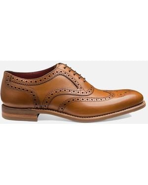 Loake Kerridge Brogue Shoe Tan - Brown