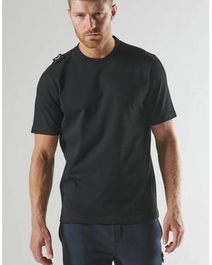 Ma Strum Mastrum Badge T-Shirt Mas8410 - Black