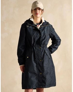 Joules Holkham Raincoat Paisley - Blue