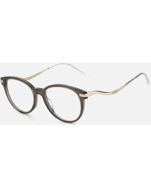 Jimmy Choo Acetate Rectangular Eyeglasses - Grey