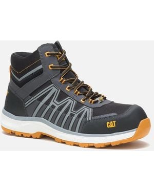Caterpillar Charge Pu/Mesh/Tpu/ Hiking Boots - Blue