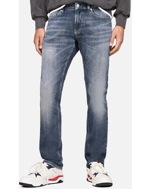 Tommy Hilfiger Scanton Faded Slim-Fit Jeans - Blue