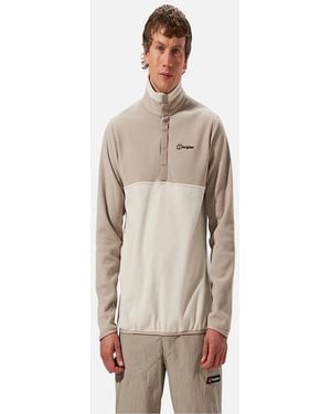 Berghaus Felltop Snap Fleece Pullover - Natural