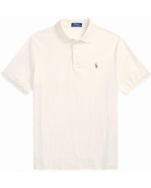 Polo Ralph Lauren Interlock Polo Shirt 168 Pale Cream - White