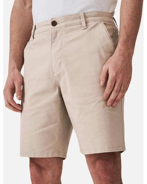 Crew Bermuda Chino Shorts - Natural