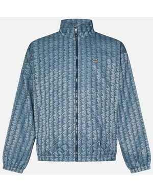 Lacoste Monogram Track Jacket - Blue