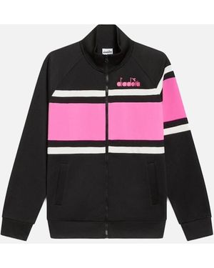 Diadora 80S Track Jacket - Black