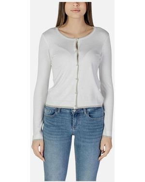 Liu Jo Viscose-Blend Cardigan - Blue