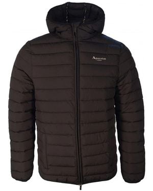Aquascutum Active 100Gr Hooded Jacket - Black