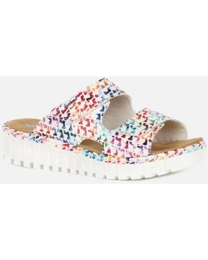 Rieker Bahamas Sandals - White