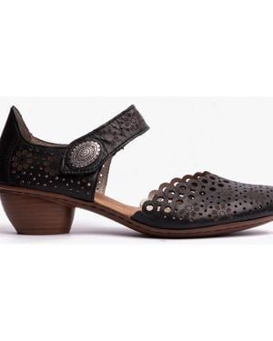 Rieker 43753-00 Shoes - Black
