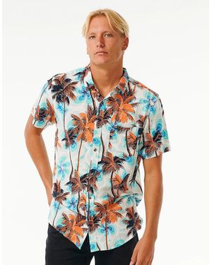 Rip Curl Rip Curl Barrel Killa Short Sleeve Shirt - Blue