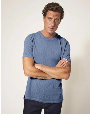 White Stuff Abersoch Short Sleeve Tee Mid - Blue