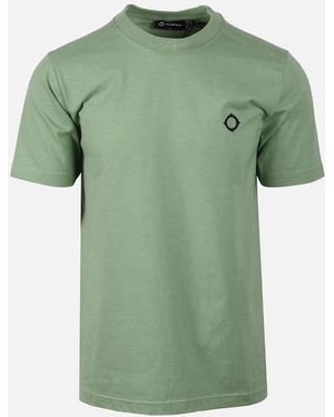 Ma Strum Ss Icon Tee Sage - Green