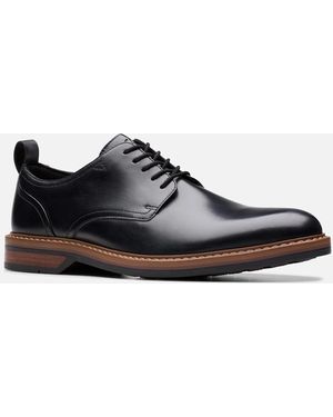 Clarks Aldwin Lace Shoes - Black
