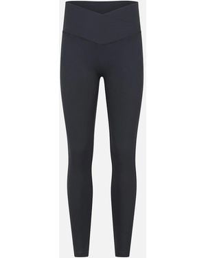Mountain Warehouse Ladies Wrap Waist Leggings - Blue