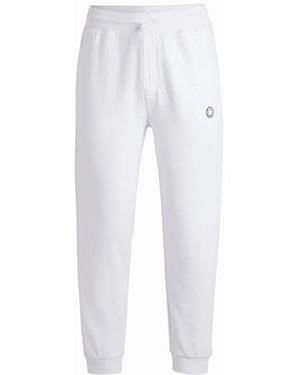 BOSS Nompio Tracksuit Bottoms - White