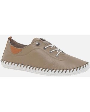 Lunar St Ives Casual Shoes - Brown