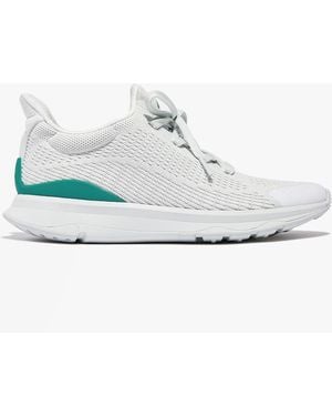 Fitflop Vitamin Ffx Color-Pop Sports Trainers Seafoam/Tahiti - White