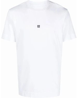Givenchy Small 4G Embroidered Logo T-Shirt - White