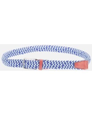 Ted Baker Callen Woven Elastic Belt - Blue