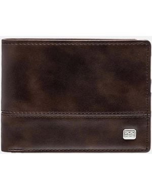 Billabong Dimension Bi-Fold Wallet - Brown