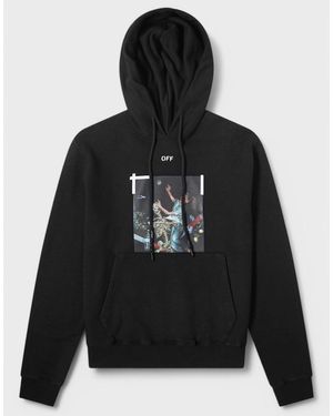 Off-White c/o Virgil Abloh Pascal Print Slim Hoodie - Black