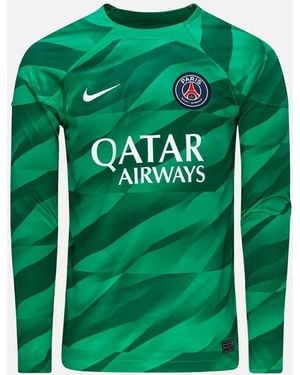 Nike Psg Long Sleeve Goalkeeper Top - Green