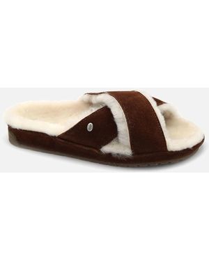 EMU Mayberry Lo Ladies Slipper - Brown