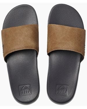 Reef One Slide Sliders/Tan - Brown