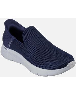 Skechers Go Walk Skechers Go Walk Flex No Hands Trainers - Blue