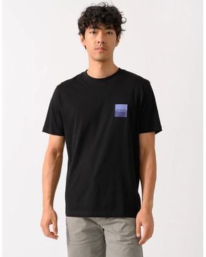 BOSS Hugo Dapusi Logo Print T-Shirt - Black