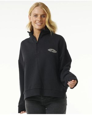 Rip Curl Rip Curl Soleil Half Zip 1/4 Zip Fleece - Blue