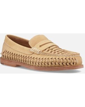 Sperry Top-Sider Sperry Cup Penny Leather Tan Loafers - White