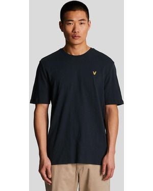 Lyle & Scott Chunky Slub T-Shirt - Black