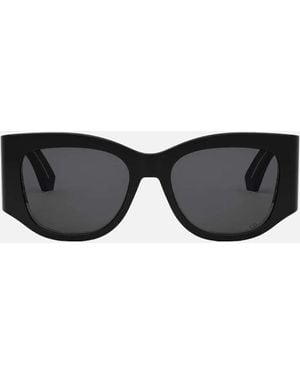 Dior Nuit Frame Smoke Lens Sunglasses - Black