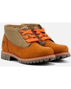 Timberland Mid Lace Chukka Workwear Ii Medium Boots - Brown