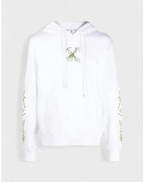 Off-White c/o Virgil Abloh Splash Arrow Skate Hoodie - Grey