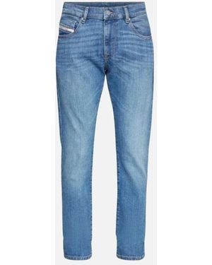 DIESEL D-Luster Plain Washed Jeans - Blue