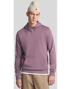 Lyle & Scott Pullover Hoodie - Purple