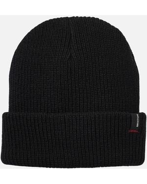 Brixton Heist Rib Knit Beanie - Black