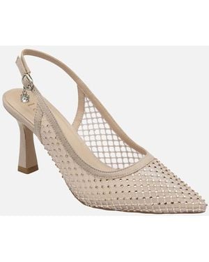 Lotus Phoenix Slingback Court Shoes - White