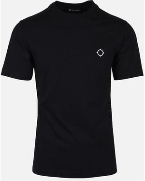 Ma Strum Mastrum Ss Icon T-Shirt Mas8371 - Black