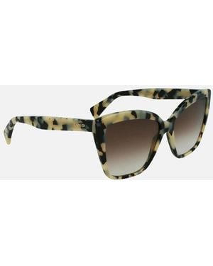 Lanvin Acetate Sunglasses With Lenses - Grey
